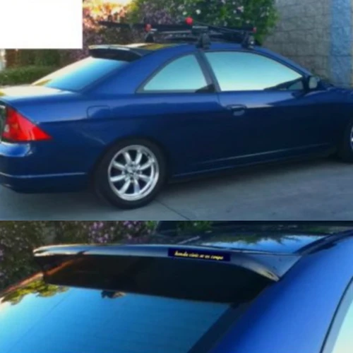 Speedzone Rear Roof Visor Civic 01-05 2DR