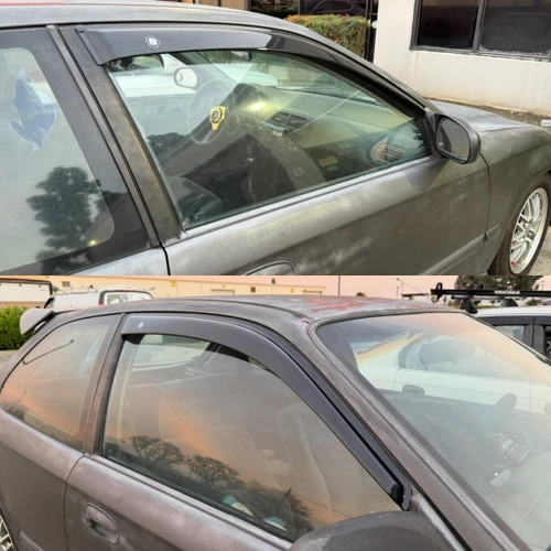 1996-2000 Honda Civic 2/3Dr Side Visors Speedzone Brand 