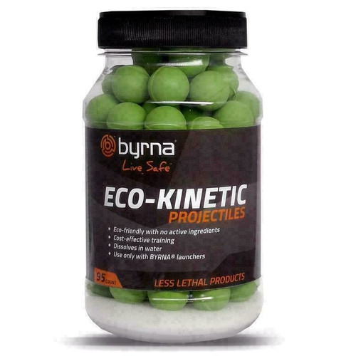 BYRNA HD SD ECO-KINETIC PROJECTILE 95PK WATER SOLUBLE LESS LETHAL  FREE SHIPPING