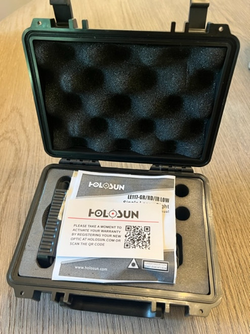 Holosun LE117-RD Red Laser Aiming Device with QD Mount LE117-RDLOW