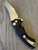 HOGUE X5 Manual 3.5" Tumbled Wharncliffe Blade Black Aluminum 34560-EXLRSR