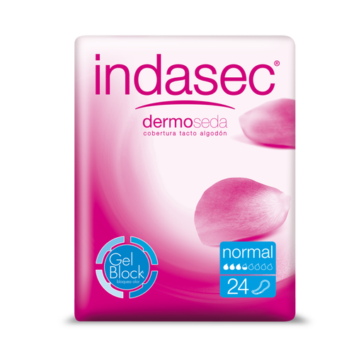Indasec normal compresa perdidas leves 24 UDS