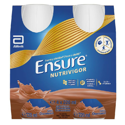 Ensure nutrivigor chocolate 220 mL x 4 UDS