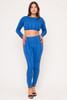 60235-MTP7727 ROYAL 2PC SET PANTS WITH TOP (2,2,2 - S,M,L)