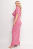 60389-73941-1CD Pink PLUS SIZE DRESS (2,2,2 - 1XL,2XL,3XL)