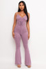 60438-STYMP4557 Pink JUMPSUIT (3,2,1 - S,M,L)