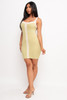 60450-IBD95777 Yellow MINI DRESS (3,2,1 - S,M,L)