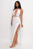 60489-JSD9232 White MAXI DRESS (2,2,2 - S,M,L)