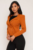 60553-30471J Orange Blazer (2,2,2 - S,M,L)