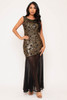 60571-S2561 Black Maxi Dress (2,2,2 - S,M,L)