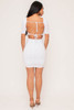 60581-D11022 White Mini Dress (2,2,2 - S,M,L)