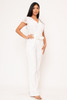 60726-C247 White Jumpsuit (2,2,2 - S,M,L)