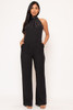 60734-C333 Black Jumpsuit (2,2,2 - S,M,L)