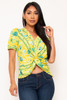 60808-C257 Yellow Top (2,2,2 - S,M,L)