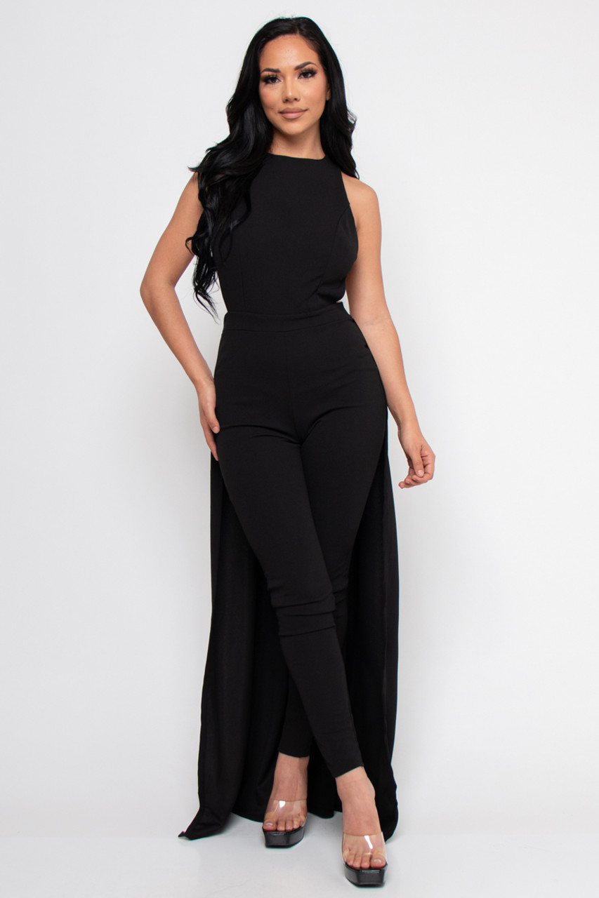 Wholesale Black Round Neck Sleeve Less Criss Cross In The Back Sexy ...