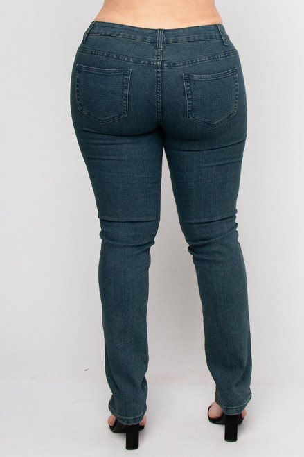 Size Relaxes Fit Straight-Leg Jeans 500X