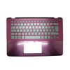 Laptop Palmrest For SONY VAIO SVF14A SVF14A15ST SVF14A1C5E SVF14A1M2E SVF14A1S9R 5JGD5PHN070 Pink with Czech CZ backlit keyboard upper case 95%new