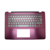 Laptop Palmrest For SONY VAIO SVF14A SVF14A15ST SVF14A1C5E SVF14A1M2E SVF14A1S9R 5JGD5PHN070 V141106CK1 HU Pink with Hungary HU keyboard upper case 95%new
