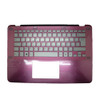 Laptop Palmrest For SONY VAIO SVF14A SVF14A15ST SVF14A1C5E SVF14A1M2E SVF14A1S9R 5JGD5PHN070 V14106CK1 FR Pink with French FR keyboard upper case 95%new