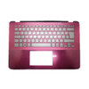 Laptop Palmrest For SONY VAIO SVF14A SVF14A15ST SVF14A1C5E SVF14A1M2E SVF14A1S9R 5JGD5PHN070 V141106CK1 SW Pink with Swiss SW keyboard upper case 95%new