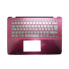 Laptop Palmrest For SONY VAIO SVF14A SVF14A15ST SVF14A1C5E SVF14A1M2E SVF14A1S9R 5JGD5PHN070 V141106CK1 SP Pink with Spanish SP keyboard upper case 95%new
