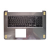 Laptop Palmrest For DELL Inspiron 17 5765 5767 04CFRC 4CFRC 061CRH 61CRH Gray with Swiss SW keyboard upper case new