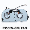 Laptop 4PIN GPU FAN For CLEVO P950EN P950EF P950ER P970EX P950HR P950HP P957HR T1000