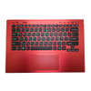 Laptop Palmrest For SONY VAIO SVS13 SVS131 Series 9Z.N6BBF.402 red with Traditional Chinese TW backlit keyboard with touchpad upper case new