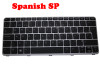 Laptop Keyboard For HP ELITEBOOK 1020 G1 1020 G2 with backlight With Silver Frame Spanish SP 9Z.NBMBV.10S 804214-071 752962-071 NSK-CT1BV