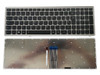 Laptop Keyboard For Lenovo Z710 U510 Spain SP 25211235 25211205 25211265  25205672 25205642 25205612 With Backlit Silver Frame New