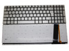 Laptop Keyboard For ASUS R552 R552JK R552JV R552LF Silver CZ CZECH Silver Without Frame With Backlit