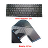 Laptop Keyboard For Jumper For EZbook X4 YMS ZX300-K English US Black Empty 4 Pins NO Frame