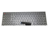Laptop Keyboard For Pegatron C15 MP-13A86GB-5284 United Kingdom UK New With Gray Frame