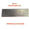 Laptop Colourful Backlit Keyboard For Gigabyte For AORUS X5 V5 / X5 V6 United States US With Frame RGB Backlit