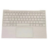 Laptop Palmrest For DELL XPS 13 9300 0GT8XM GT8XM AQ2Q1000132 With English US Keyboard White Upper Case Used