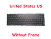 Laptop Keyboard For CLEVO PB70DDS PB70DF1 PB70DF2 PB70ED PB70ED-G PB70EF PB70EF-G PB70RC PB70RD PB70RF PB70RF PB71ED-G PB71EF-E PB71RC PB71RD PB71RF English US NO Frame