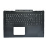 Laptop Palmrest For DELL Inspiron 15 7566 7567 0MDC8K MDC8K 0T44NG T44NG With Backlit Belgium BE Keyboard Black Upper Case New