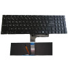 Laptop Crystal Keycap And Backlit Keyboard For MSI Alpha 15 Creator 17M Alpha 15 A3DD MS-17F3 MS-16UK MS-16U6 Alpha 15 A3DD-057UK Alpha 15 A4DEK Belgium BE Black NO Frame New