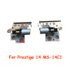 Laptop LCD Hinge For MSI Prestige 14 MS-14C1 P14 R+L Prestige 14 A11SCS A11SCX A11SB A11SC A10SC A10RB A10RAS A10RBS Prestige 14Evo A11M Black New