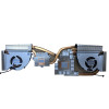 Laptop CPU GPU FAN&Heatsink For MSI GP76 Leopard GE76 Raider 10UE 10UG 10UH 11UE 11UG 11UH MS-17K2 MS-17K3 PABD1A010SHR N451 PABD1A010SHL N452