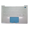 Laptop White PalmRest+White Backlit Keyboard For LG 13Z970 13Z970-G 13ZD970-G 13Z970-ER33J 13Z970-MRS1J MBN64567301 Korea KR With Touchpad