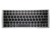 Laptop P34 Keyboard For Gigabyte U2442 U2442D U2442F U2442N U2442S U2442T U2442V U24F U24T United States US Silver Frame And Backlit