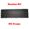Laptop Keyboard For CLEVO CVM18H86SU-4302 6-80-NJ500-280-1 Russian RU NO Frame New(Big Enter)