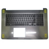 Laptop Palmrest For DELL Inspiron 17 5765 5767 04CFRC 4CFRC 0565F8 565F8 Gray with Italian IT no-backlit keyboard upper case new
