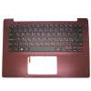 Laptop Palmrest For DELL Inspiron 5480 5485 5488 0HPJ5Y HPJ5Y 095W0R 95W0R With Backlit Hungary HU Keyboard Red Upper Case New
