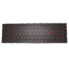 Laptop Crystal Keycap And Backlit Keyboard For MSI GS60 GS70 V143422KK1 BE S1N3EBE242SA0 S1N-3EBE242-SA0 Crystal Keycap Belgium BE NO Frame Red word