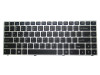 Laptop Keyboard For CLEVO P640HJ P640HK1 P640RE P640RF P641HJ P641HK1 P641RE P641RF N230WU N232WU Korean KR Silver Frame And Backlit