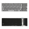 Laptop Keyboard For ASUS GL552JX GL552VL GL552VW GL552VX With Backlit United States US Silver