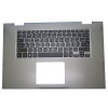 Laptop Palmrest For DELL Inspiron 15 5568 5578 00HTJC 0HTJC 05N09H 5N09H With Backlit Traditional Chinese TW Keyboard Gray Upper Case New