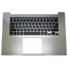 Laptop Palmrest For DELL Inspiron 5580 5585 0XT01X XT01X 0R4PXX R4PXX With Backlit French FR Keyboard Silver Upper Case New